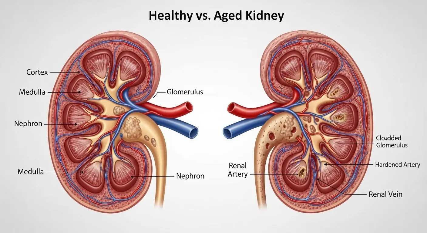 왜 하필 신장이 위험한가? 노화된 필터의 취약점