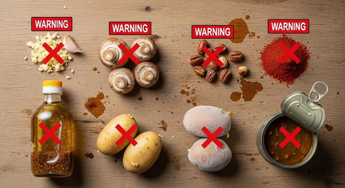 냉장고에 절대 보관하지 말아야 할 치명적 식재료 7가지