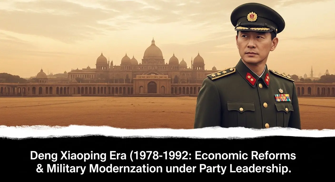 중국 군부와 지도부의 역사적 관계 변화