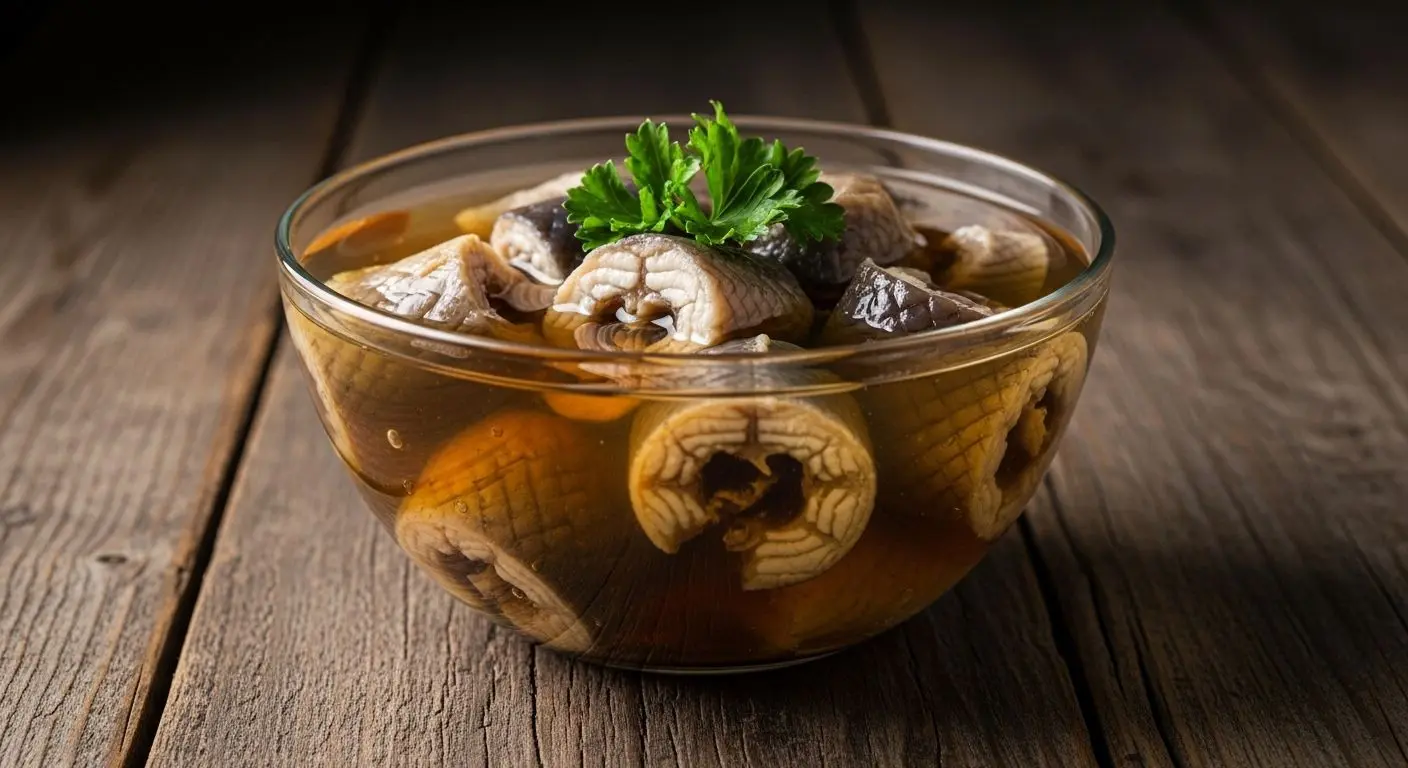 장어젤리: 냉장고 없이 단백질을 지키는 천재적 방법