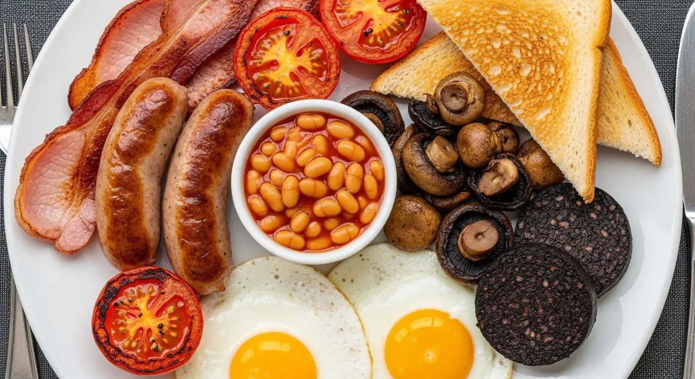 잉글리시 브랙퍼스트: 하루의 고된 노동을 견디는 힘