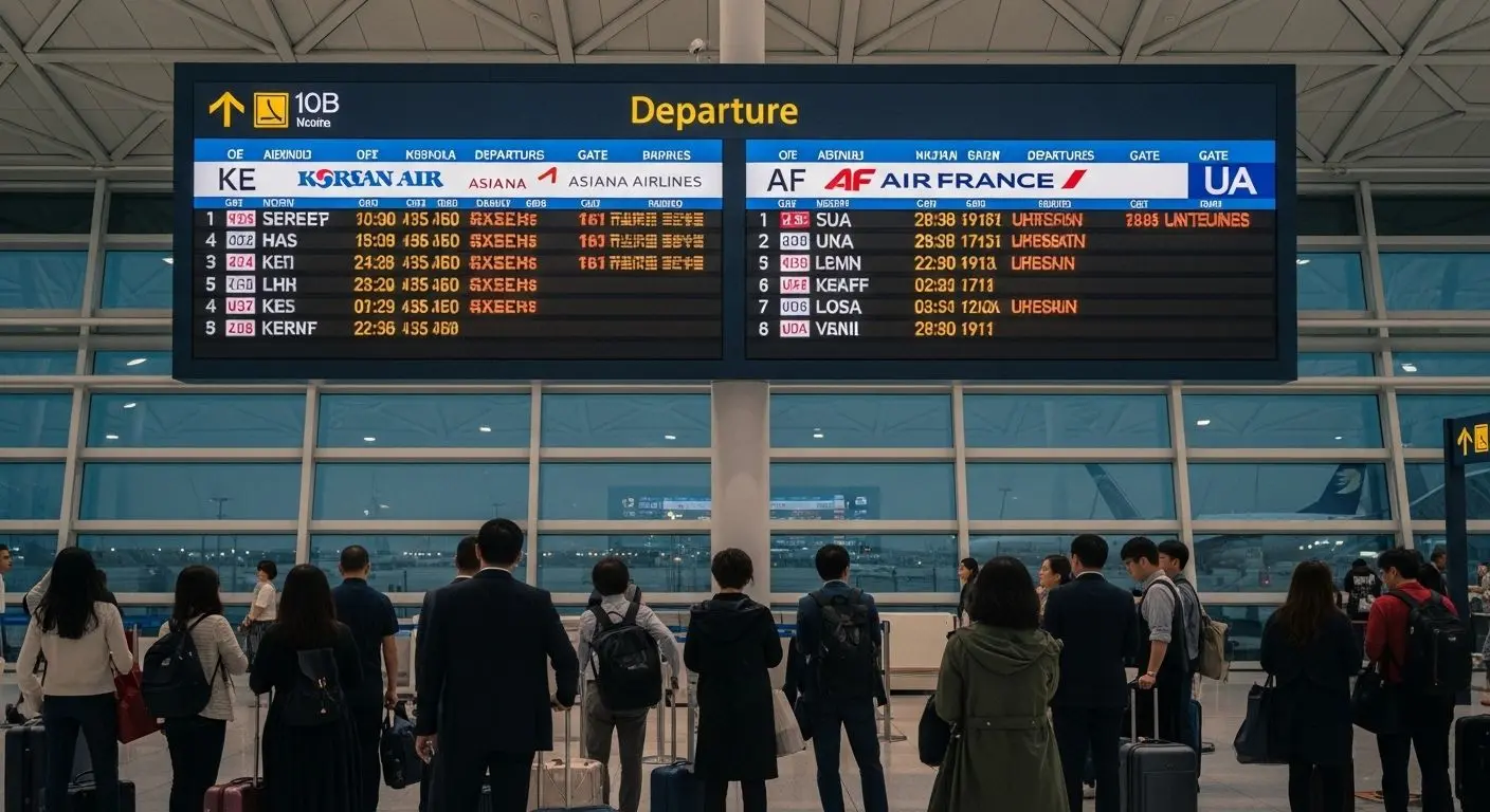 공항 전광판 속 두 글자, 단순한 약자가 아닌 세계적 비밀 코드