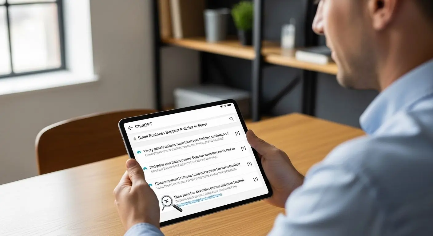 실전 활용: 최신 소상공인 지원 정책 찾아보기