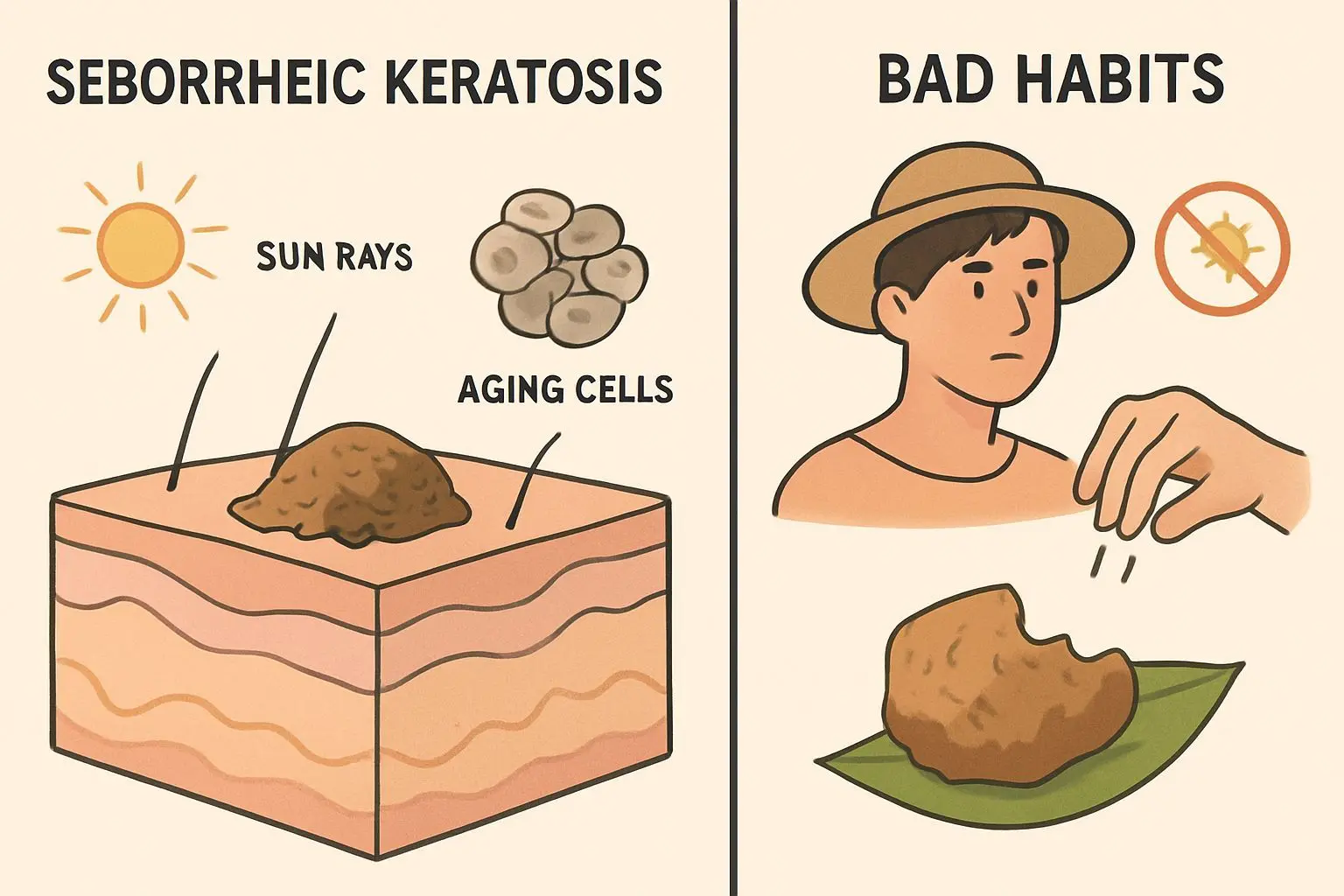 건버섯의 정체와 피해야 할 습관들
