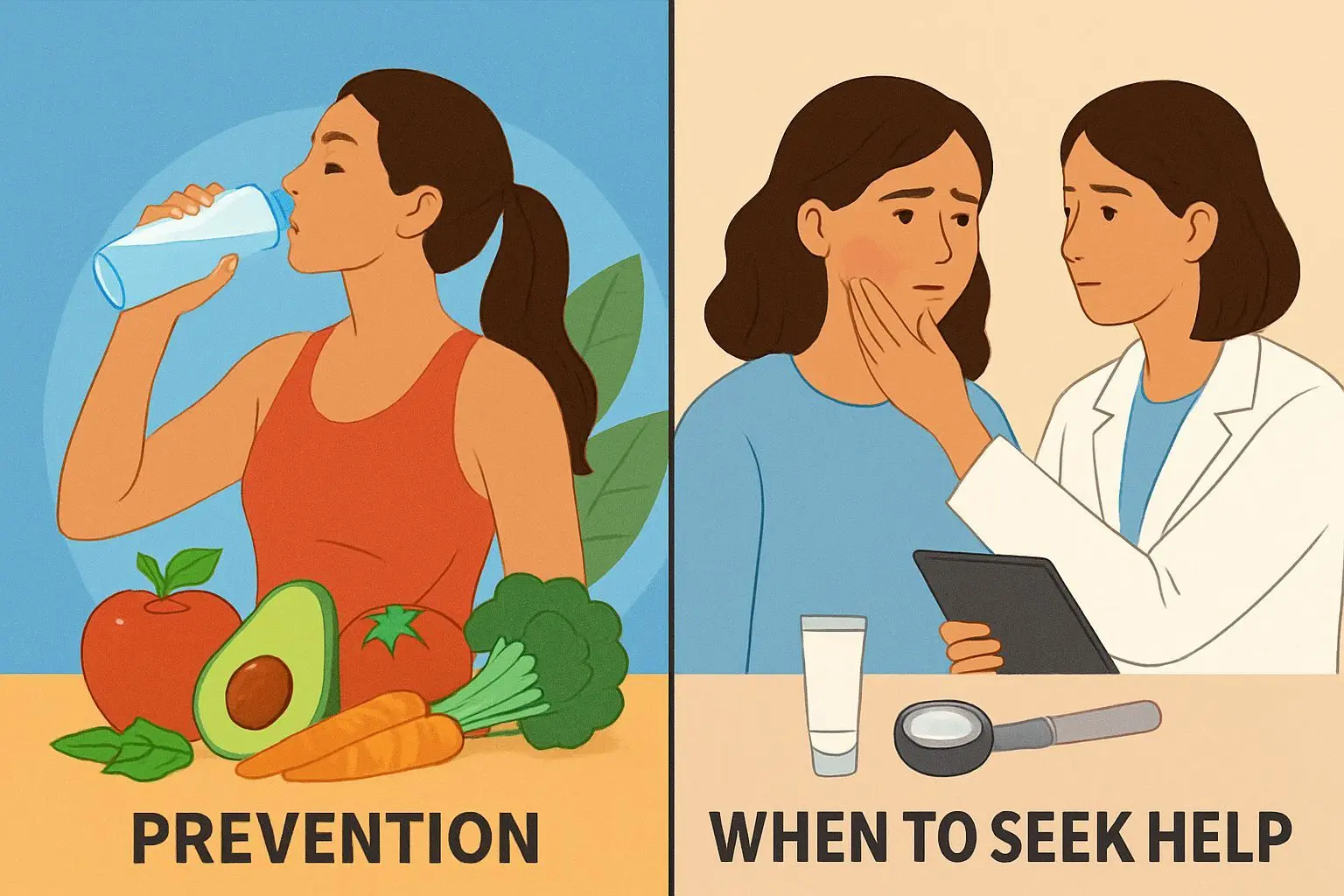 건버섯 관리, 생활 습관 개선 & 전문가 진단이 중요