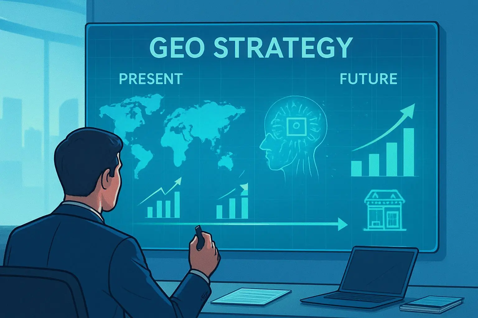 미래를 준비하는 지금, GEO 전략 수립이 시급합니다