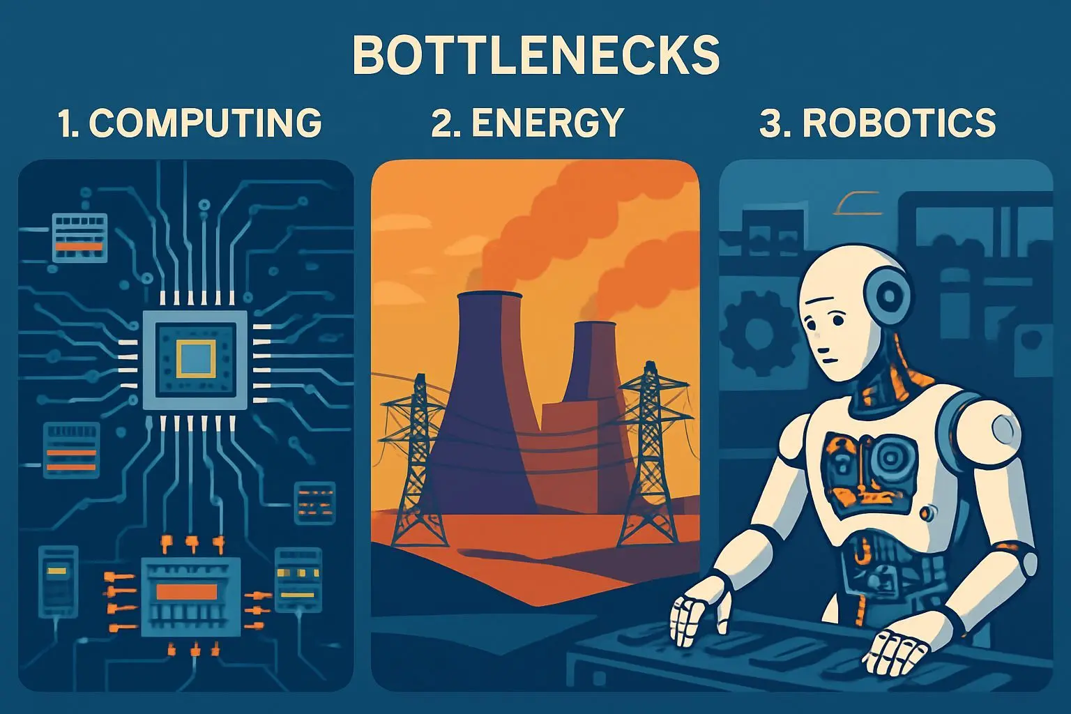 AI 혁명의 3대 병목 현상과 통행료 사업