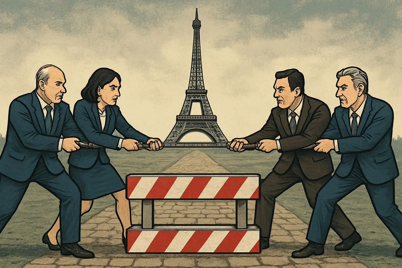 프랑스 정치의 딜레마: 개혁과 교착 상태의 악순환