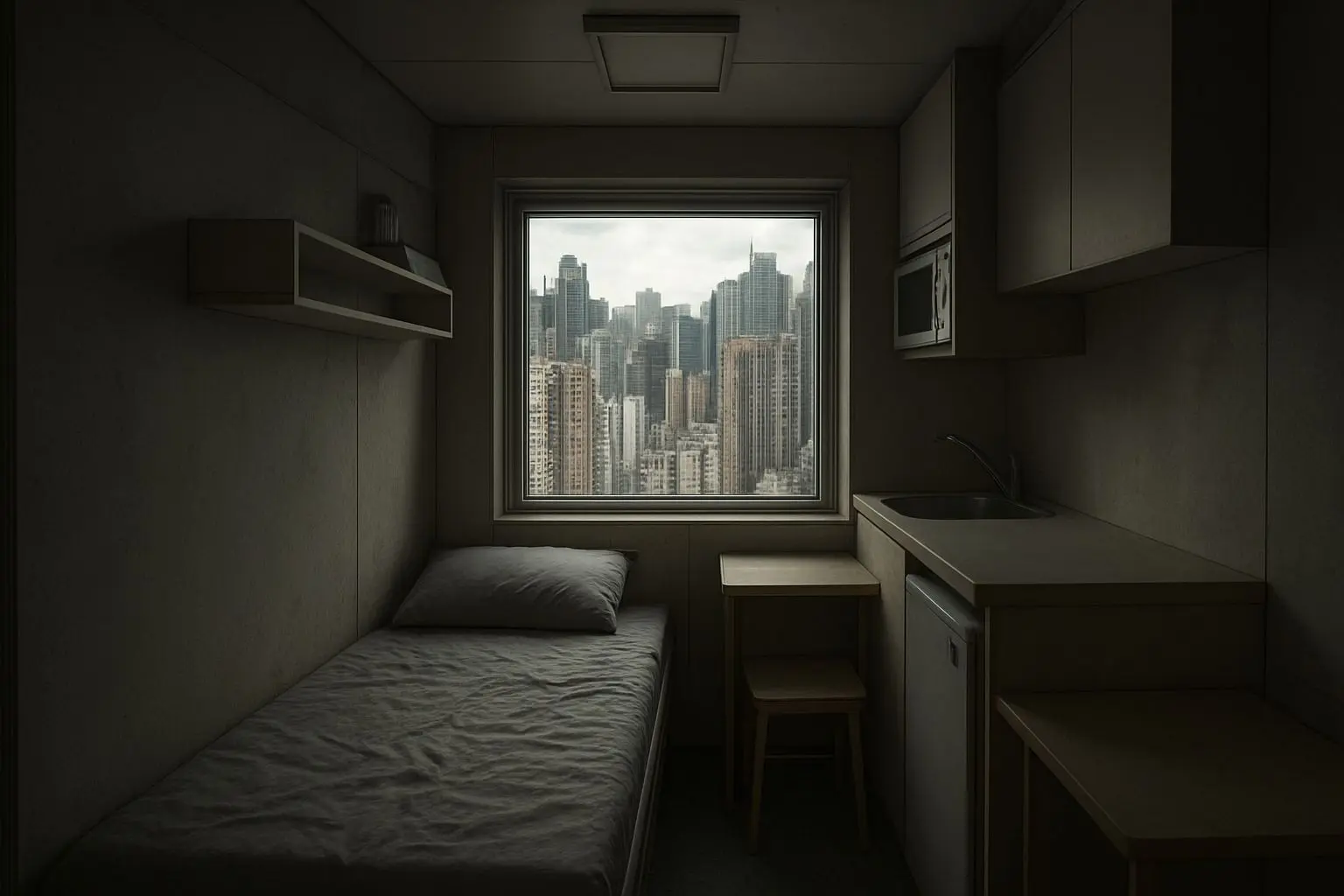 상상을 초월하는 집값, 홍콩 '관짝 아파트'의 비극