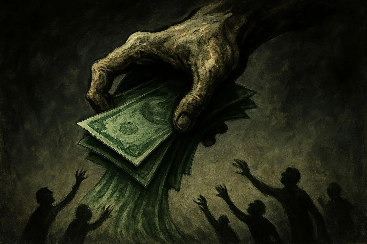 끝없는 원조의 덫: 부패와 권력의 강화