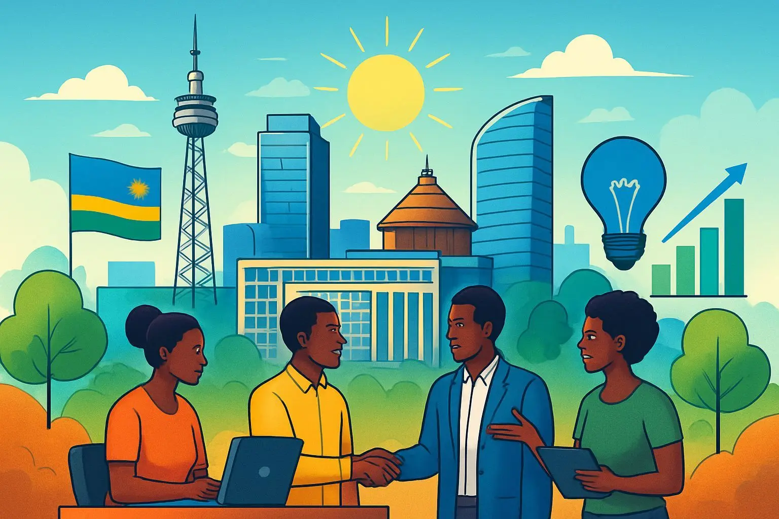 희망을 찾아서: 자립의 길을 걷는 아프리카의 선구자들