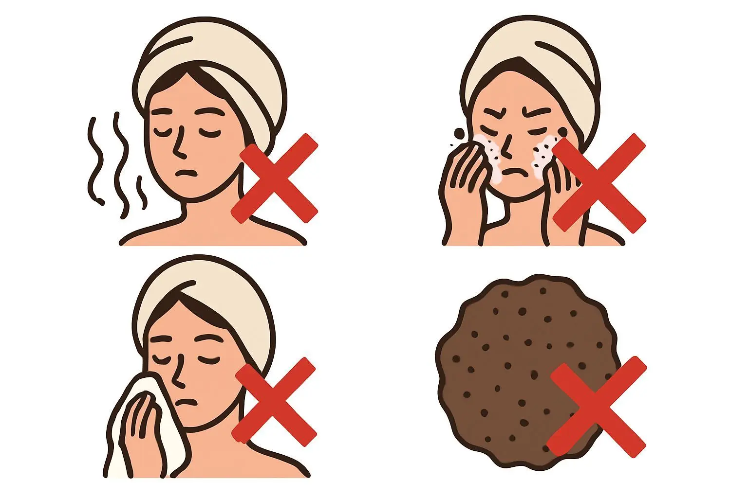 피부 노화를 가속하는 4가지 치명적인 습관