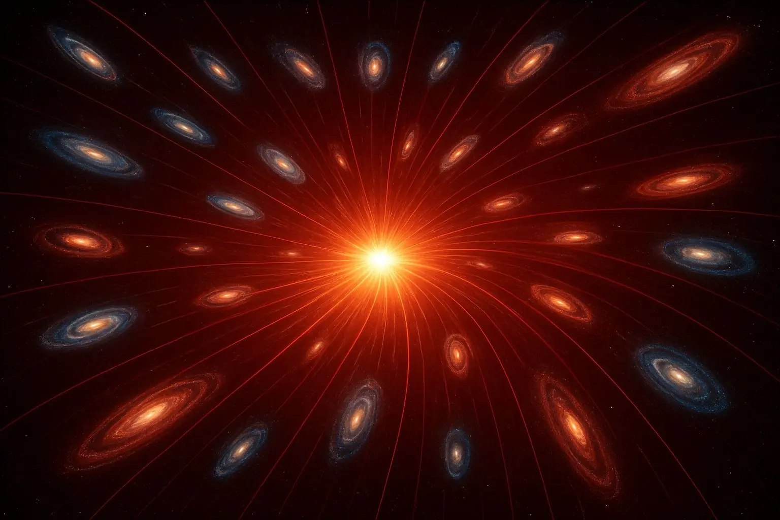 올베르스의 역설: 유한한 우주와 팽창의 증거