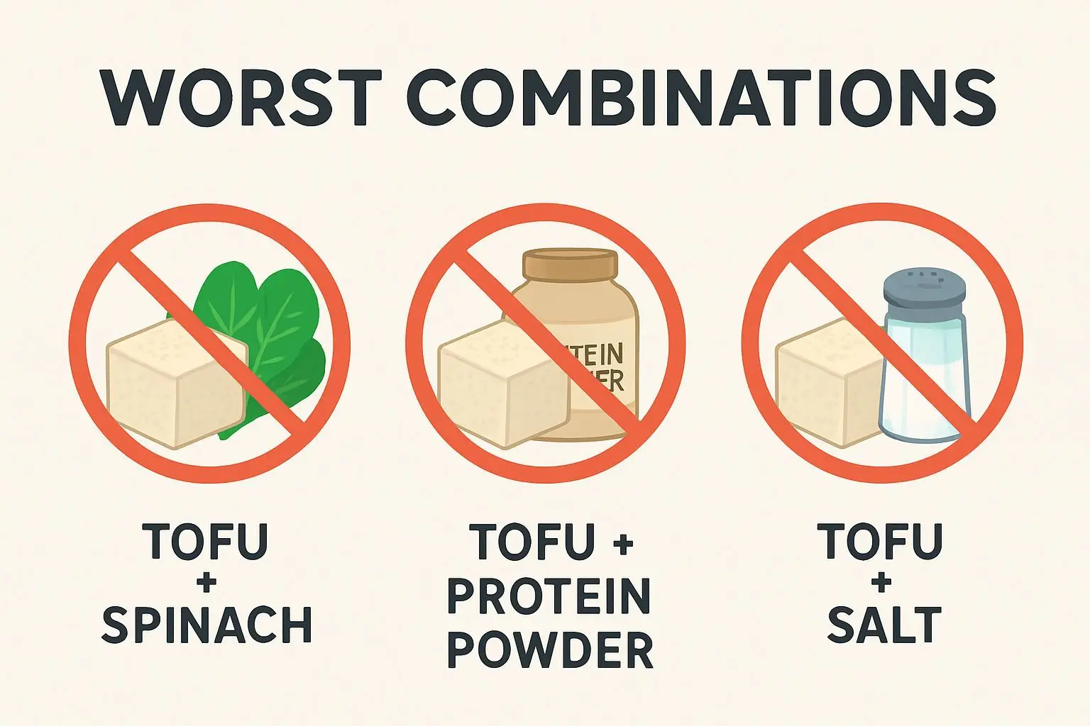 신장을 망가뜨리는 최악의 두부 조합 3가지