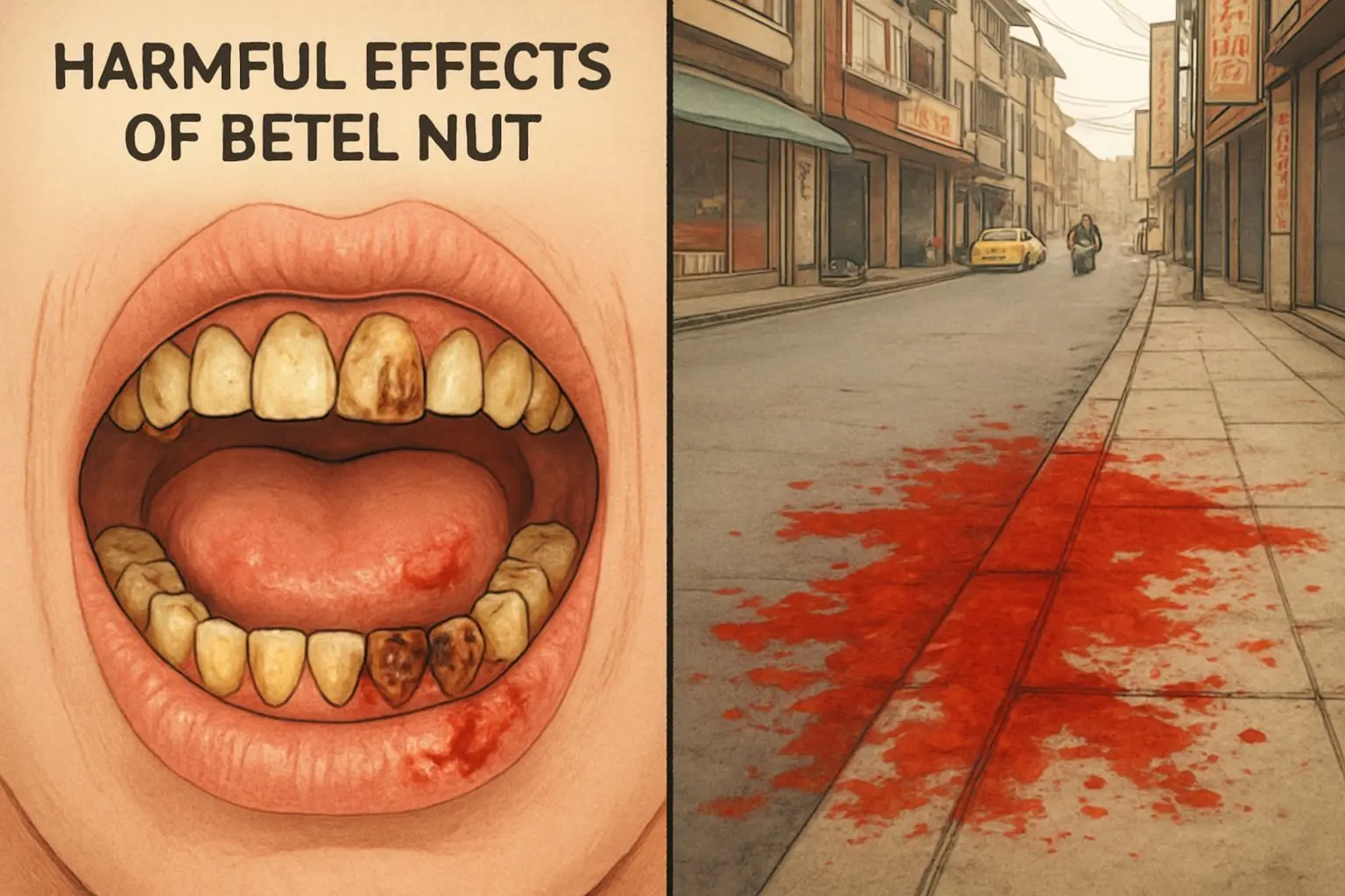 빈랑, 달콤한 유혹 뒤에 숨겨진 치명적인 위험