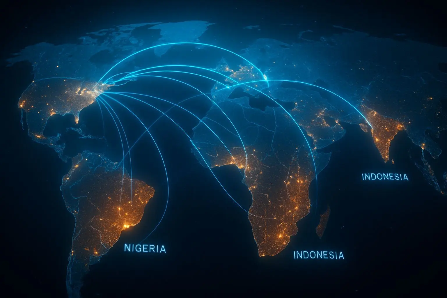 2045년 부의 신대륙: 인도, 인도네시아, 나이지리아