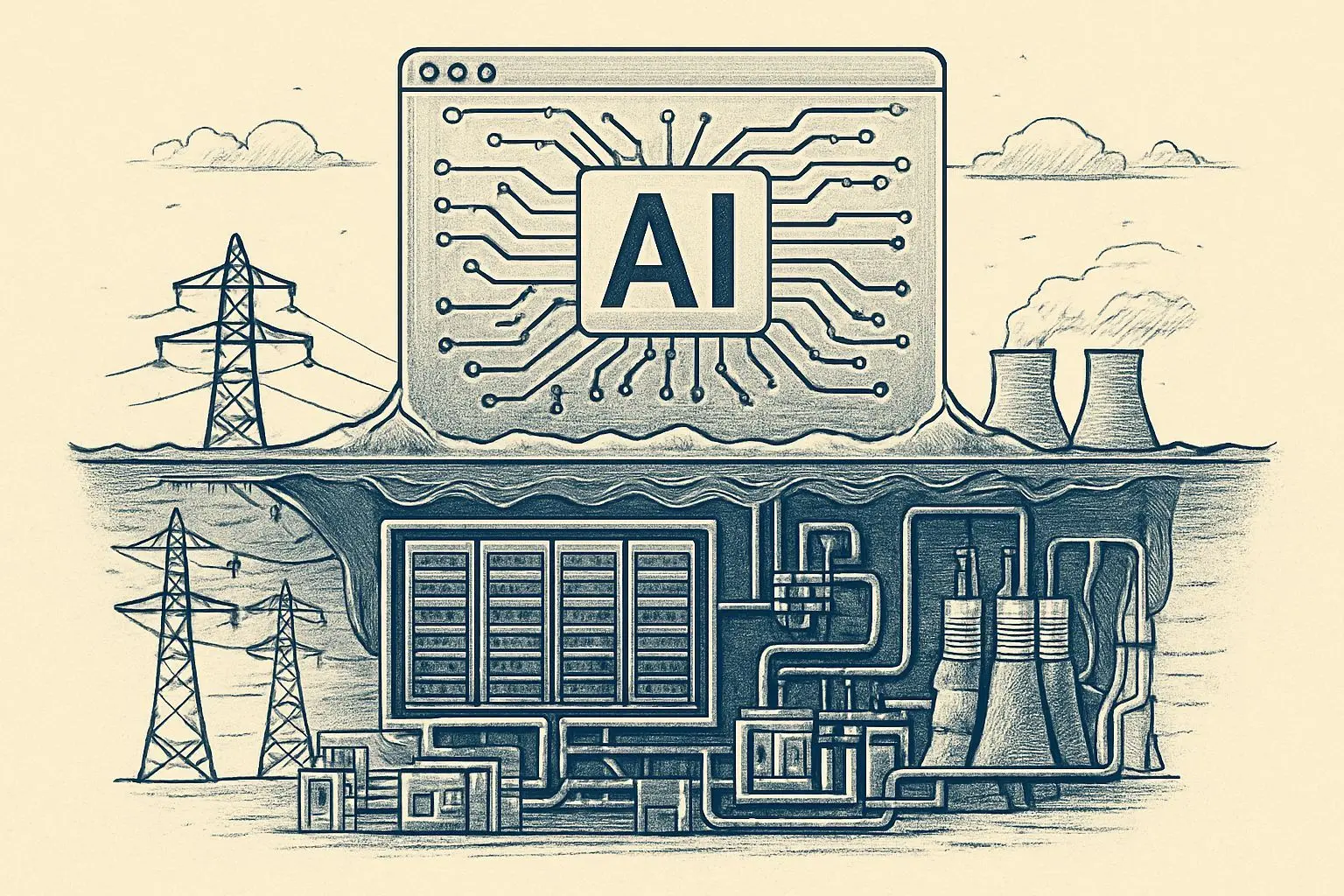AI 투자, 그 거대한 빙산의 몸통