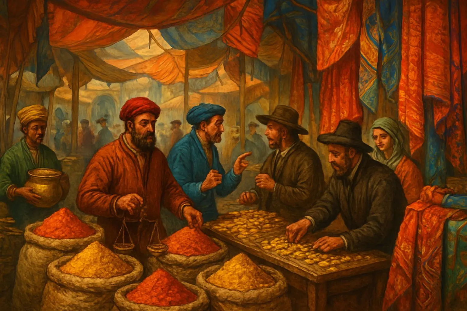 부의 비밀: 향신료 무역과 천재적인 금융 전략