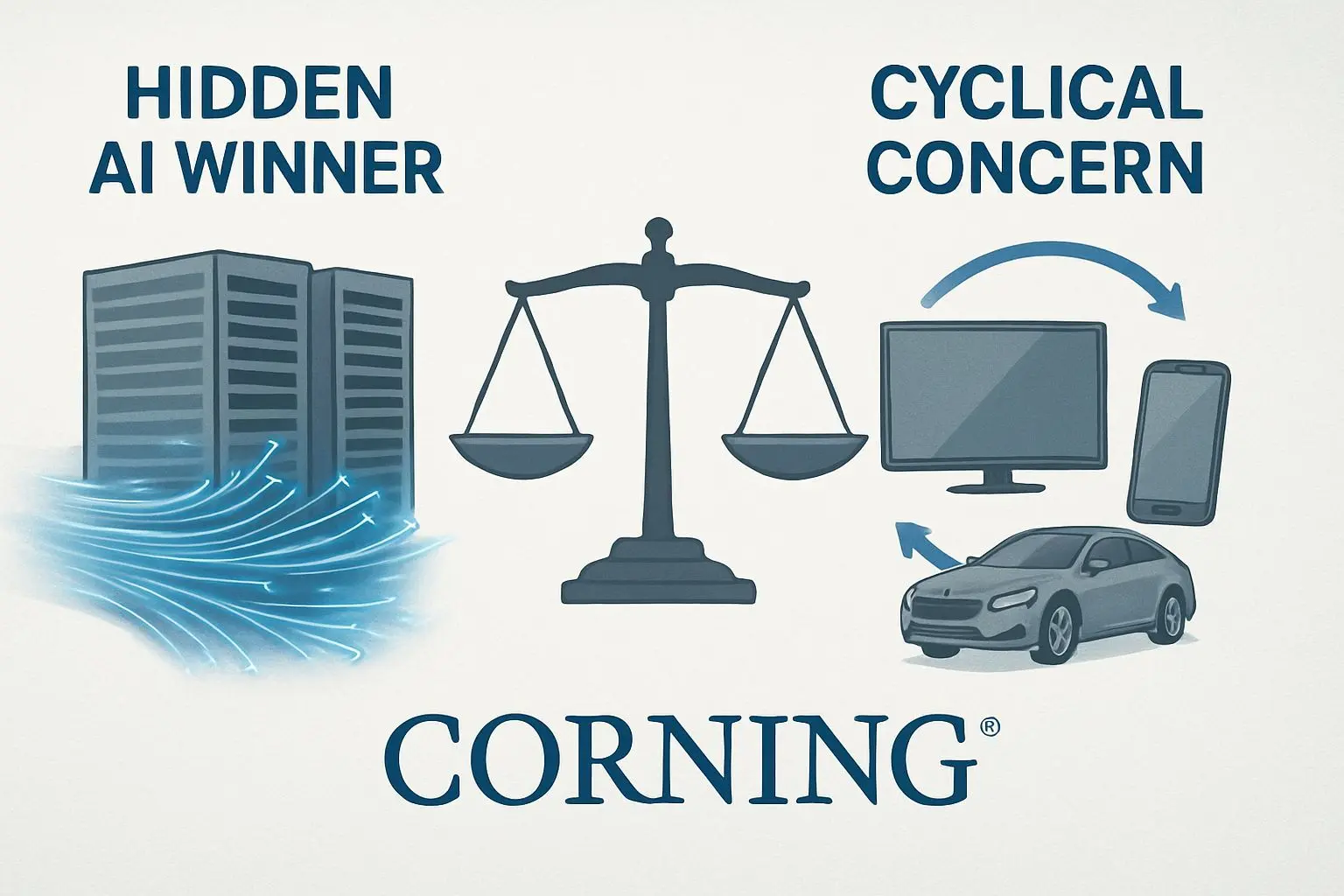 투자자 관점에서 바라본 코닝: 숨은 AI 승자 vs 경기 민감주