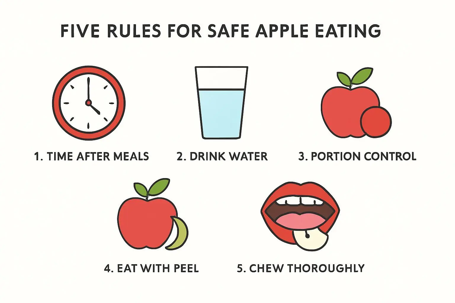 신장을 지키는 사과 섭취의 5가지 황금률