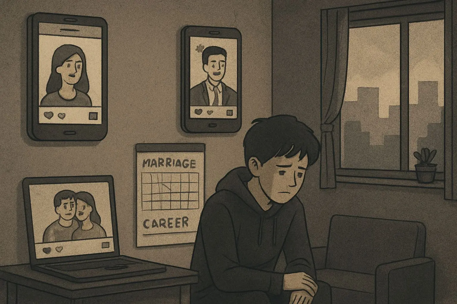 사회적 고립과 비교 문화가 만든 치명적 조합