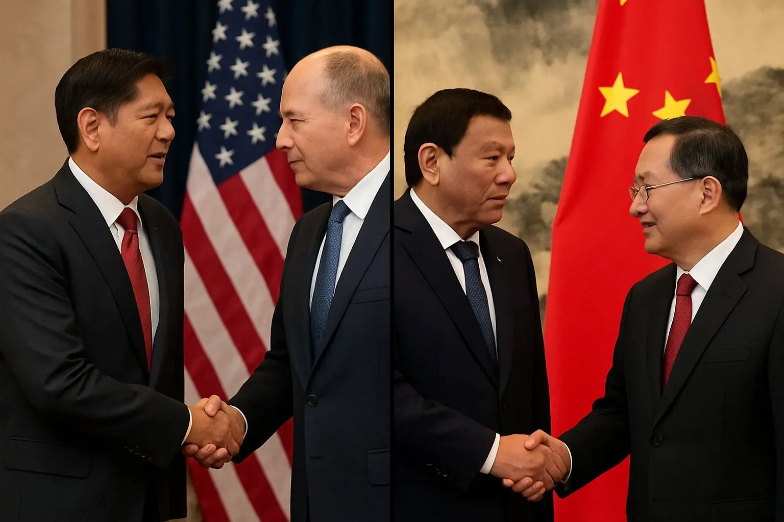 왕조의 전쟁: 마르코스 vs 두테르테, 친미 vs 친중의 대결구도