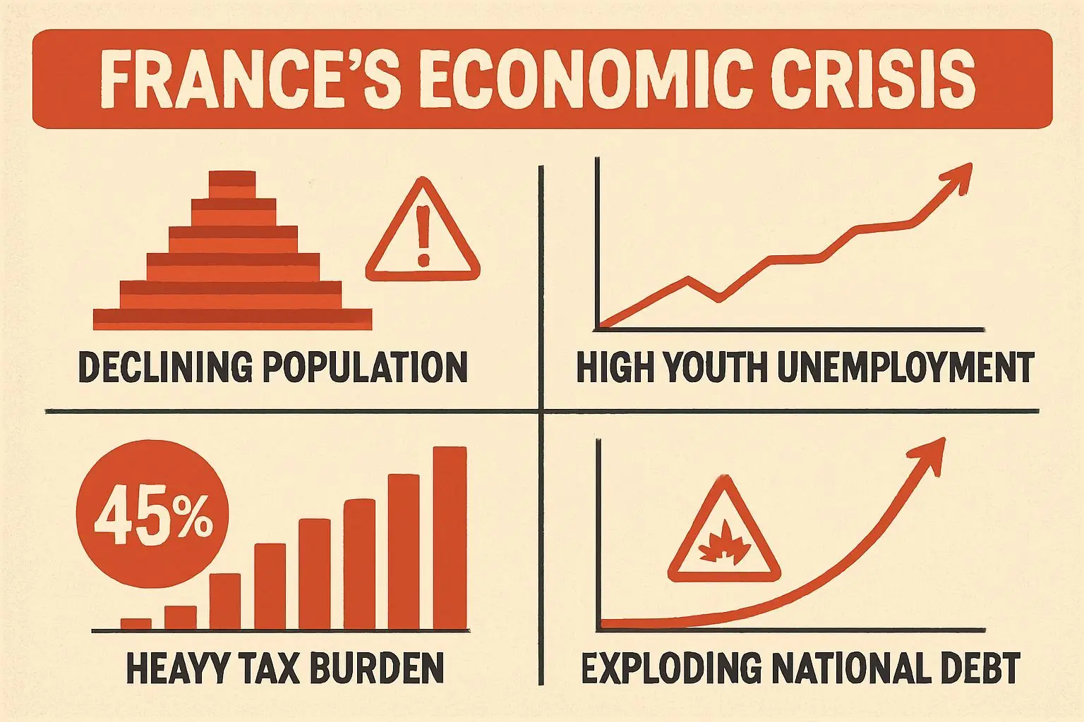 회복 불능 상태의 프랑스 경제: 알바키의 진짜 이유