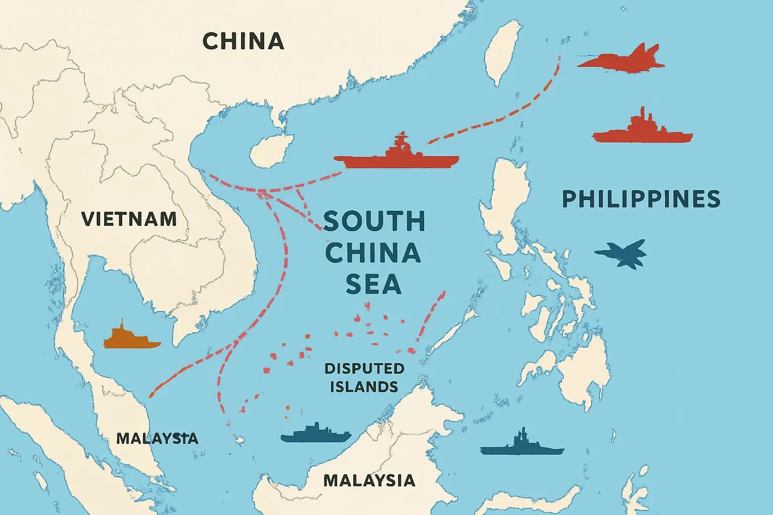 세계 경제의 심장, 남중국해를 둘러싼 지정학적 줄다리기