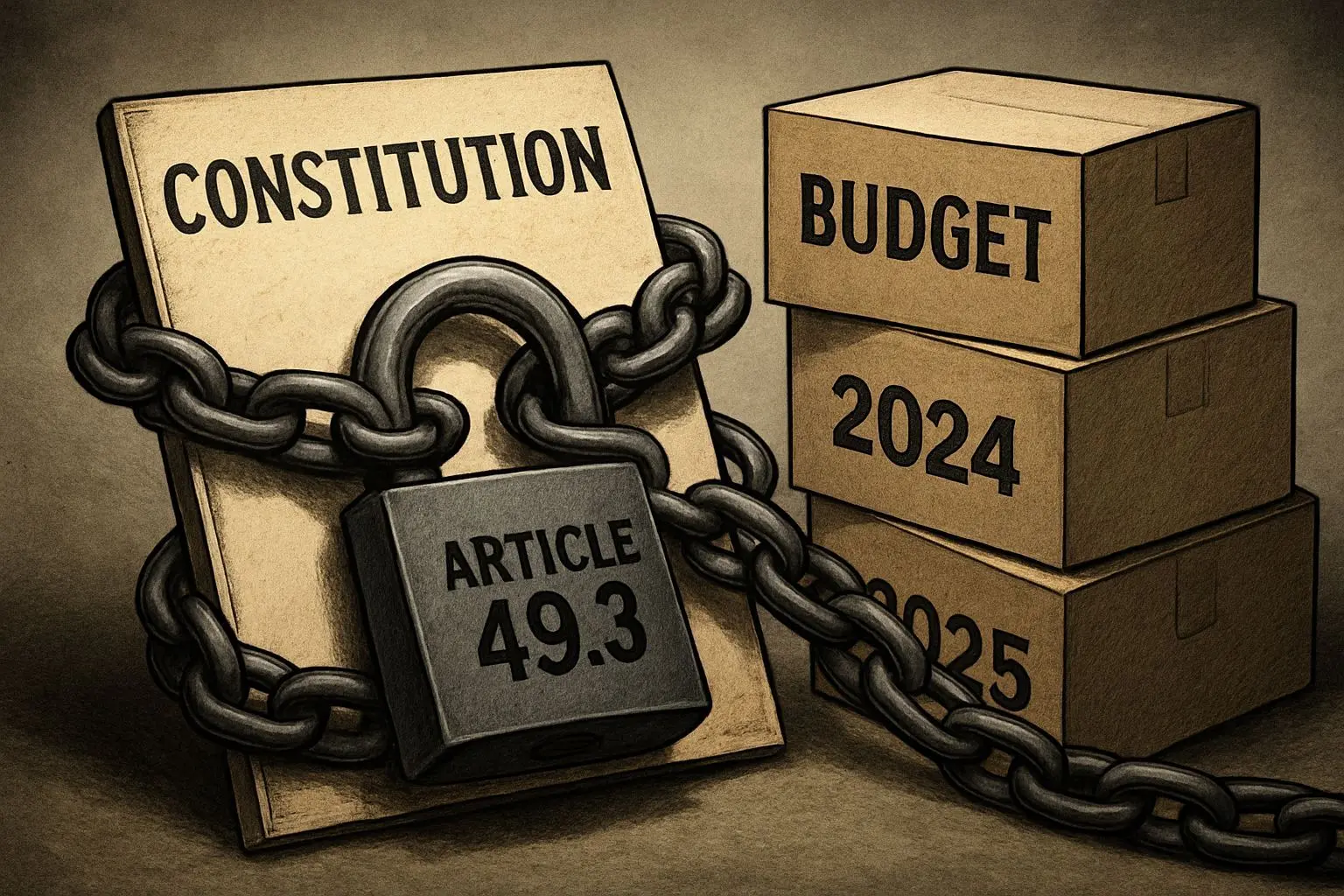 체제 잠금 장치: 헌법 제49조와 재정 족쇄