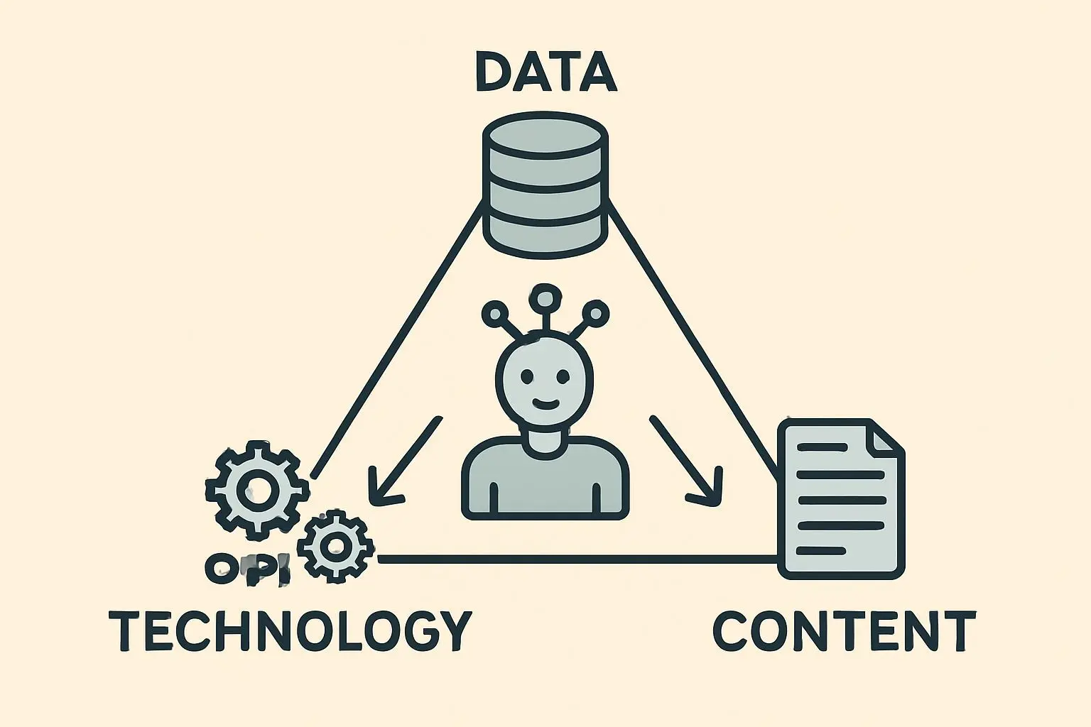 실전 전략: 데이터, 기술, 콘텐츠의 삼각 균형