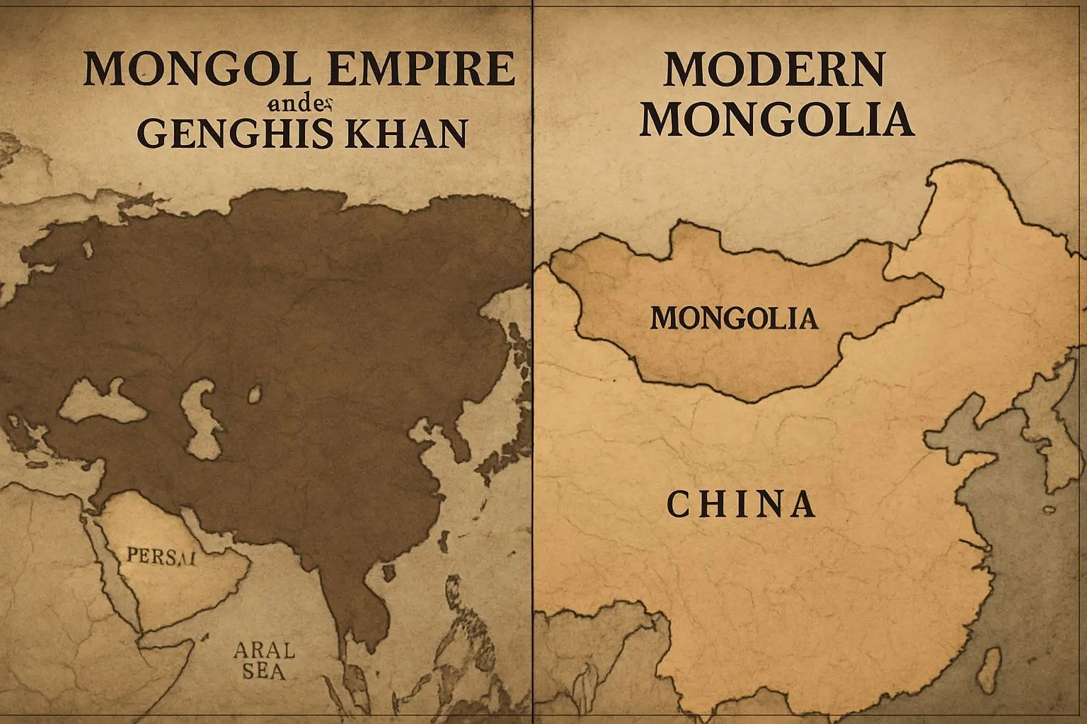 칭기즈 칸의 후예들, 분열된 몽골의 역사