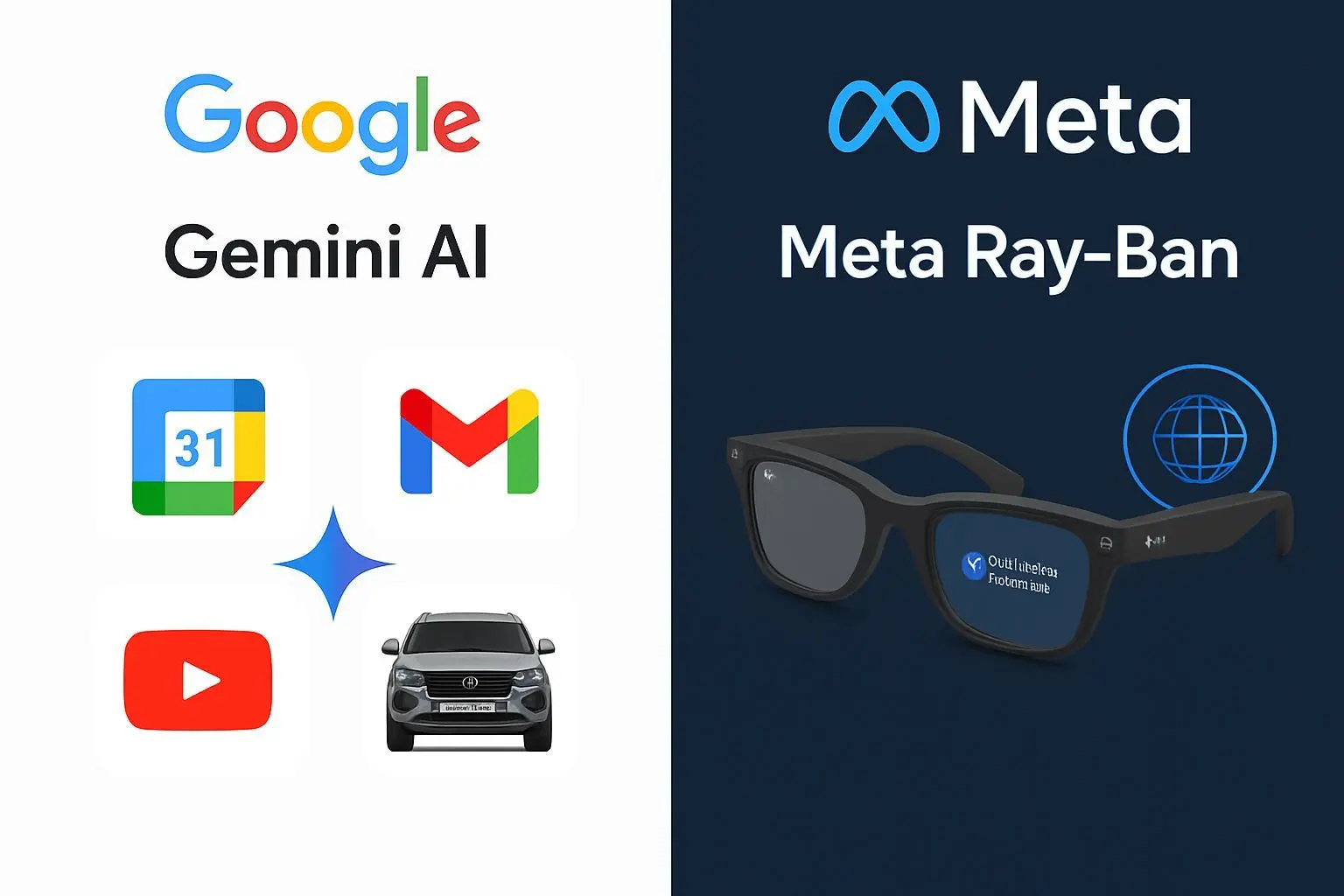 구글과 메타의 다른 전략: 서비스 통합 vs. 하드웨어 선점