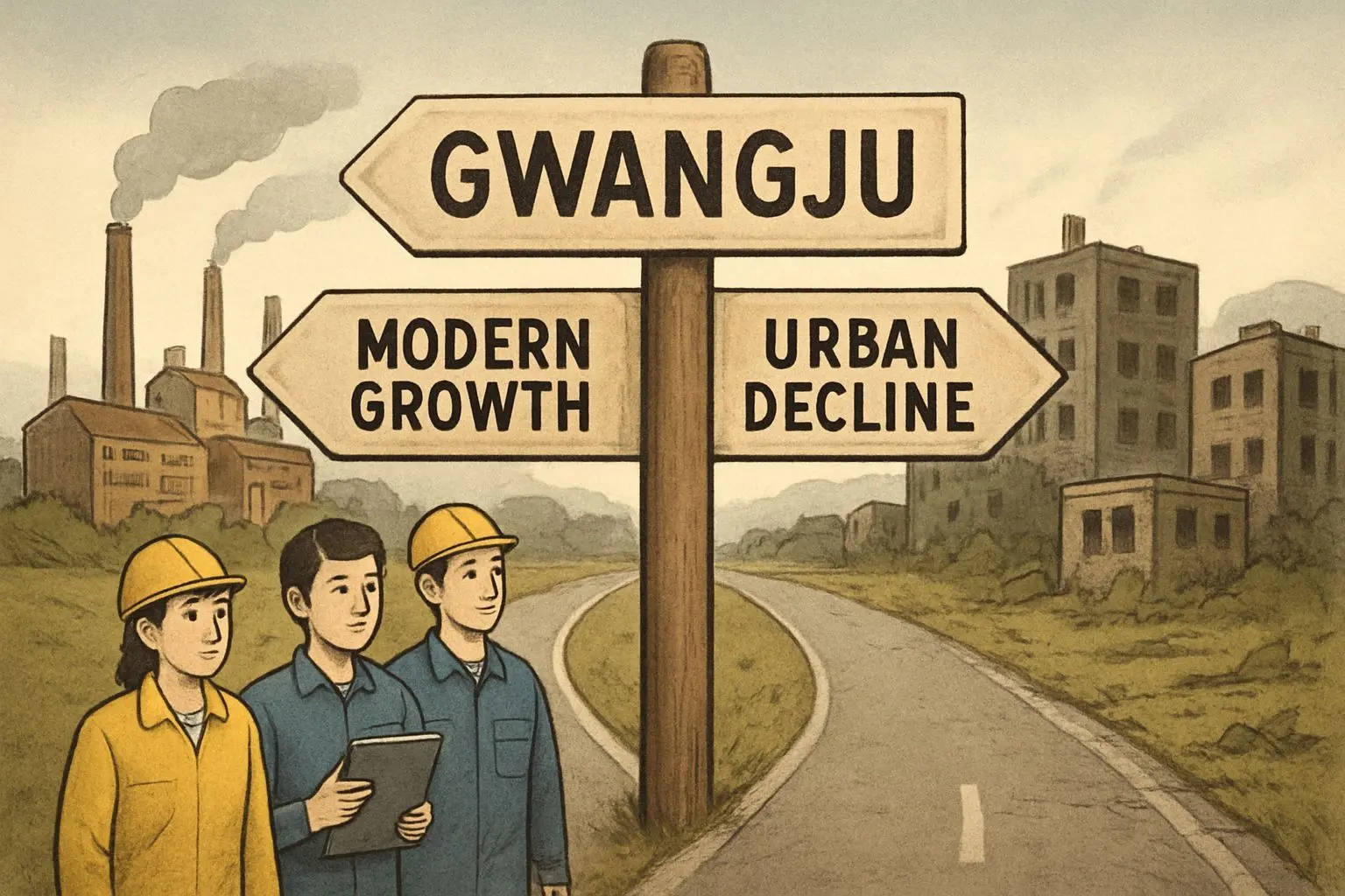 광주의 선택과 지방도시들의 공통된 운명