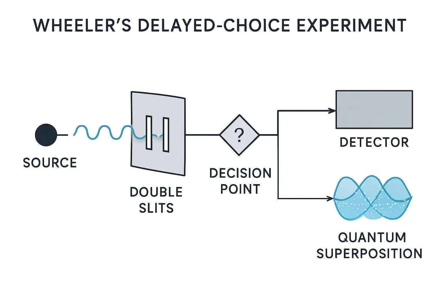 양자역학의 도전: 지연 선택 실험의 수수께끼