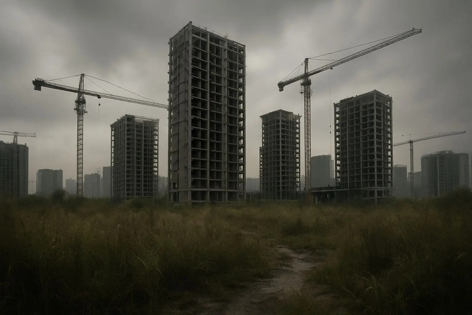 1. 부동산 버블 붕괴: 중국 경제 심장의 마비