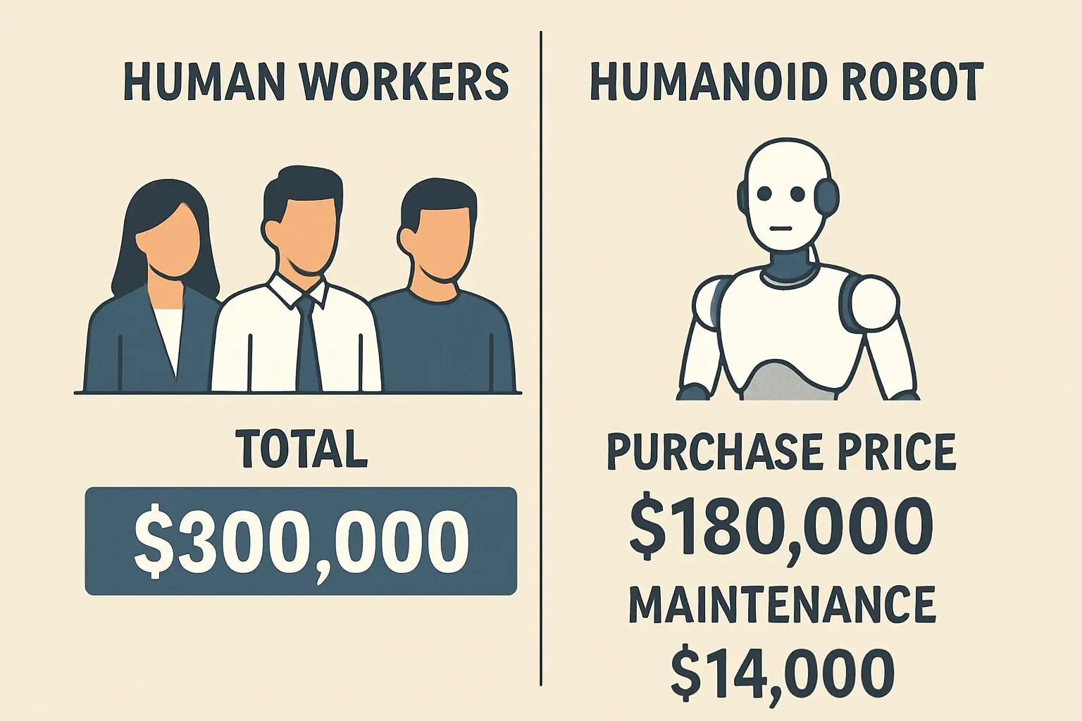 로봇 도입의 경제학: 2년 내 ROI가 가능한 계산
