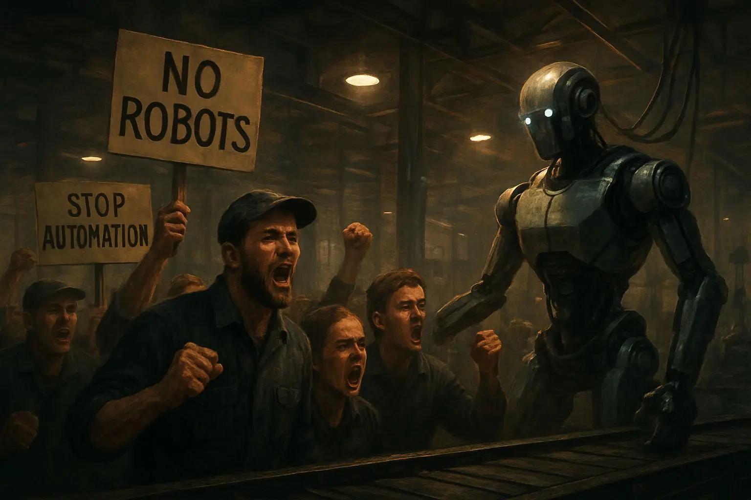 노사 갈등과 사회적 마찰: 기술보다 더 큰 장벽