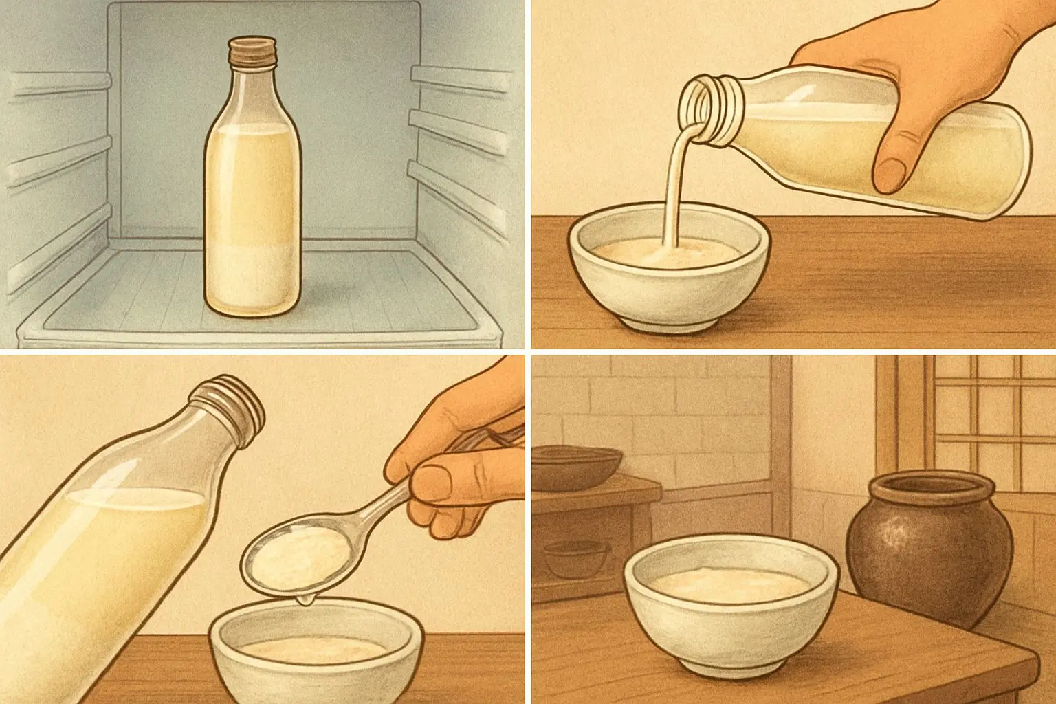 보물 찾기: 막걸리 지개미 정확하게 추출하는 방법