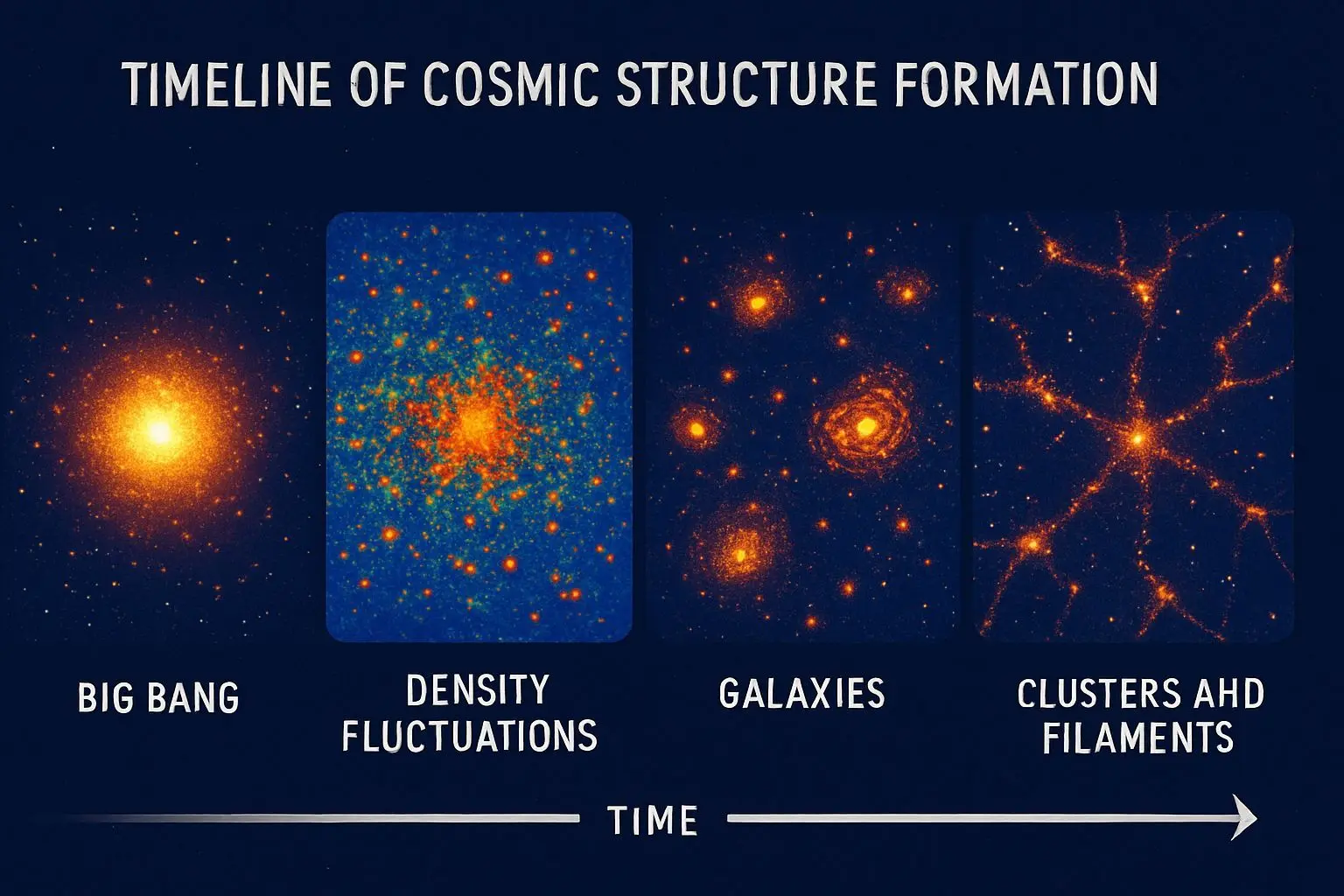 우주 구조의 형성: 빅뱅 이후 중력의 진화
