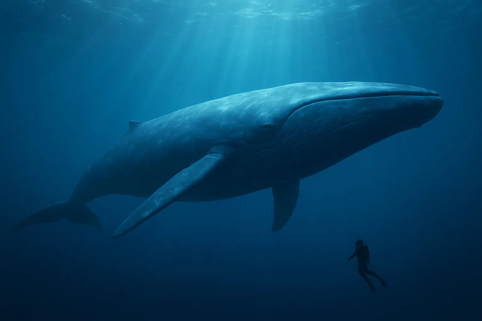 🐋 지구 역사상 가장 큰 동물과 인간의 만남