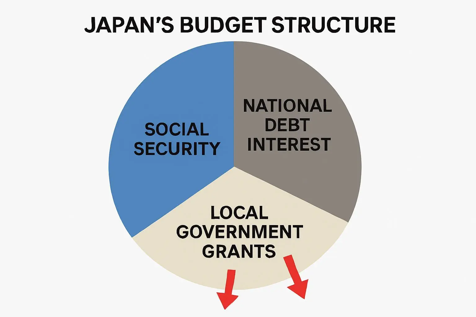 📊 일본 재정 구조의 3대 고정 지출