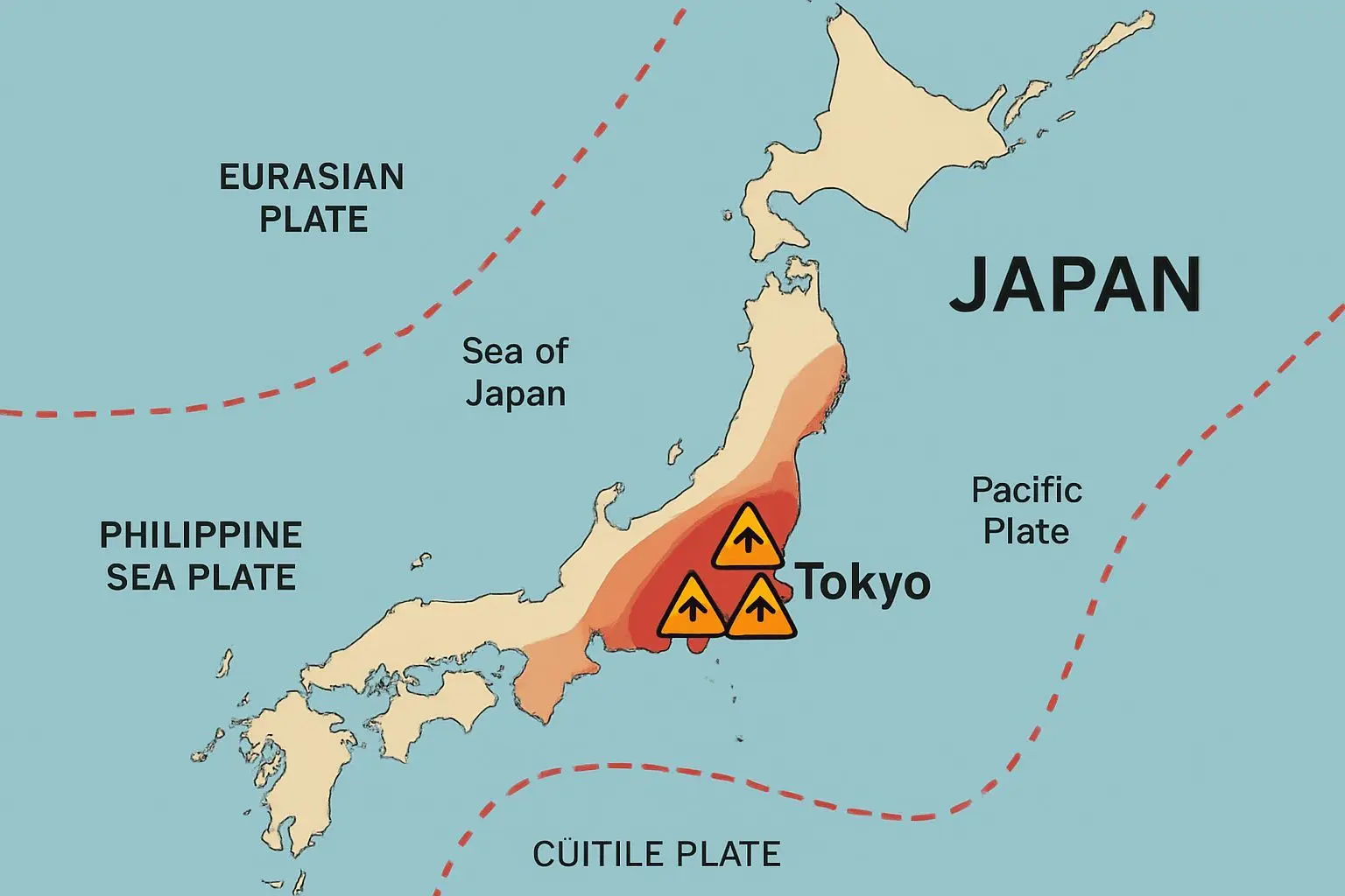 ⚠️ 일본 재정의 치명적 취약점: 지진 위험