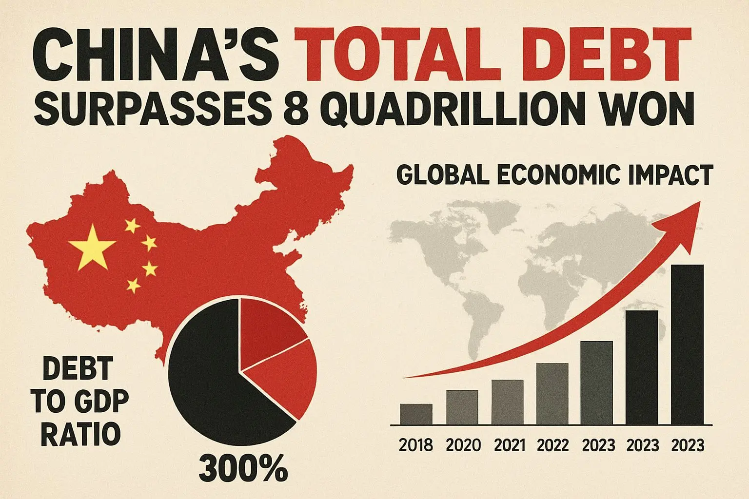 ✅ 중국 부채 8경원 시대, 왜 지금 문제인가?