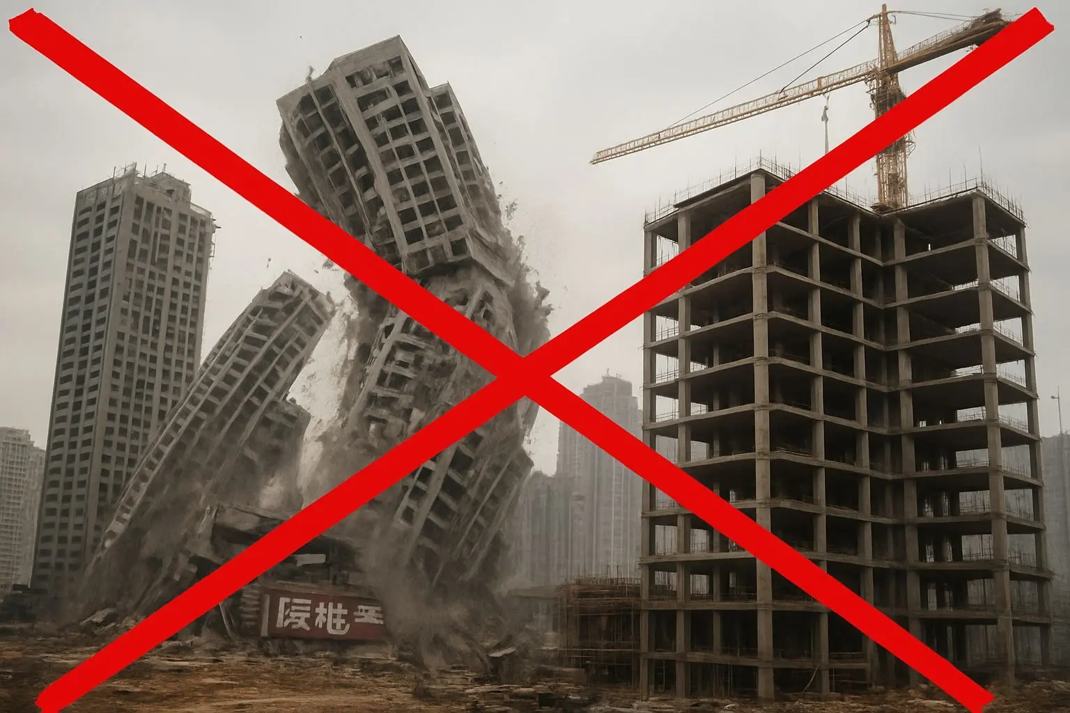 💡 부동산 붕괴와 레드라인 규제의 역풍