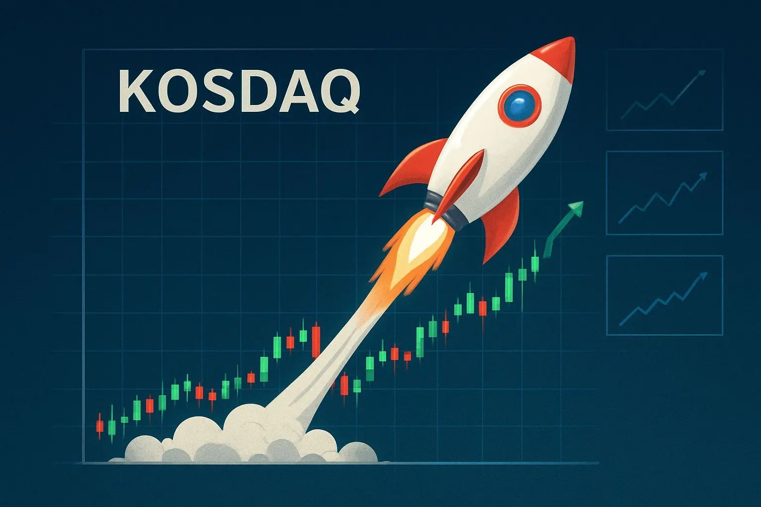 🚀 코스닥, 숨고르기 후 다시 도약할까?