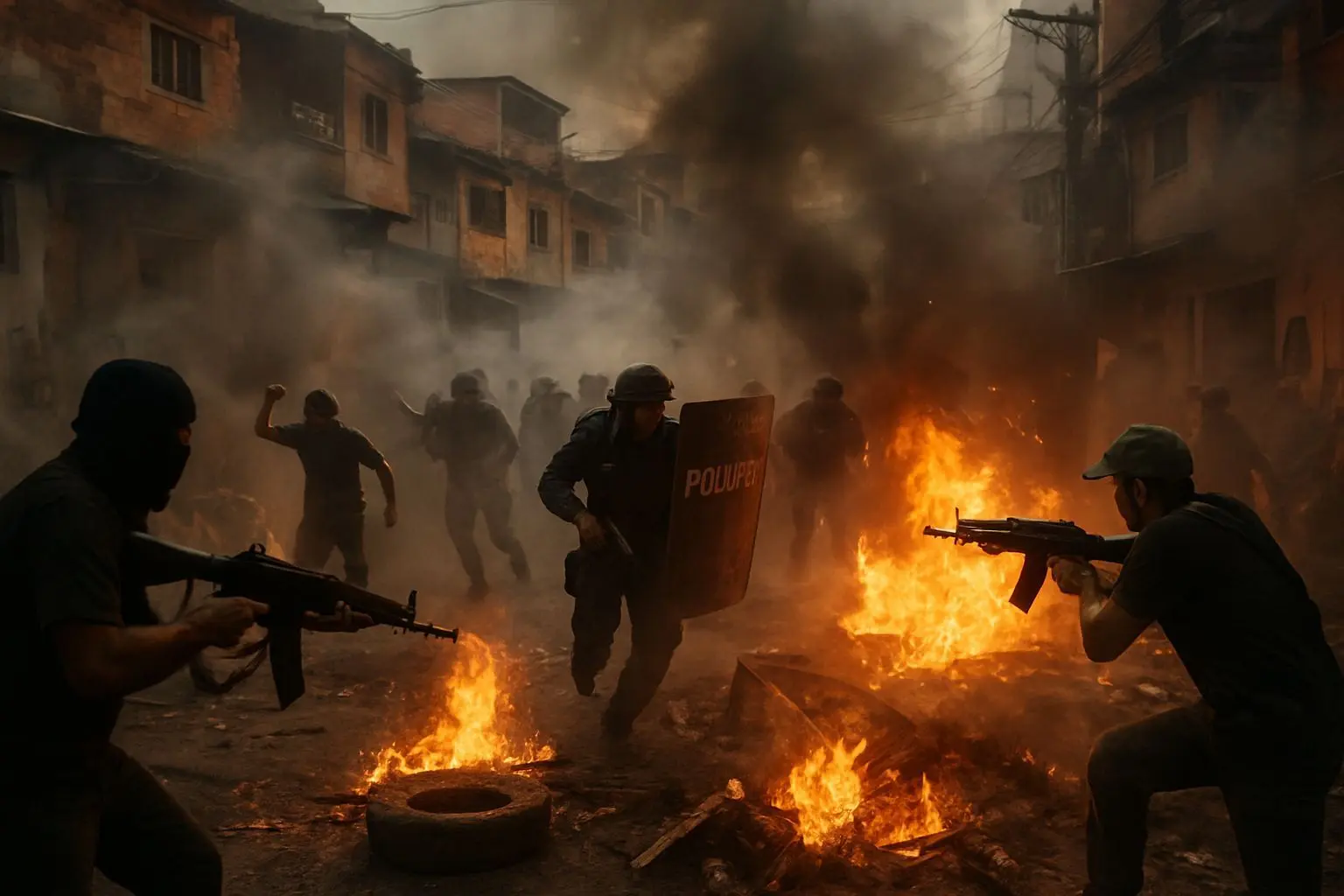 💥 도시를 뒤흔든 24시간의 혈전