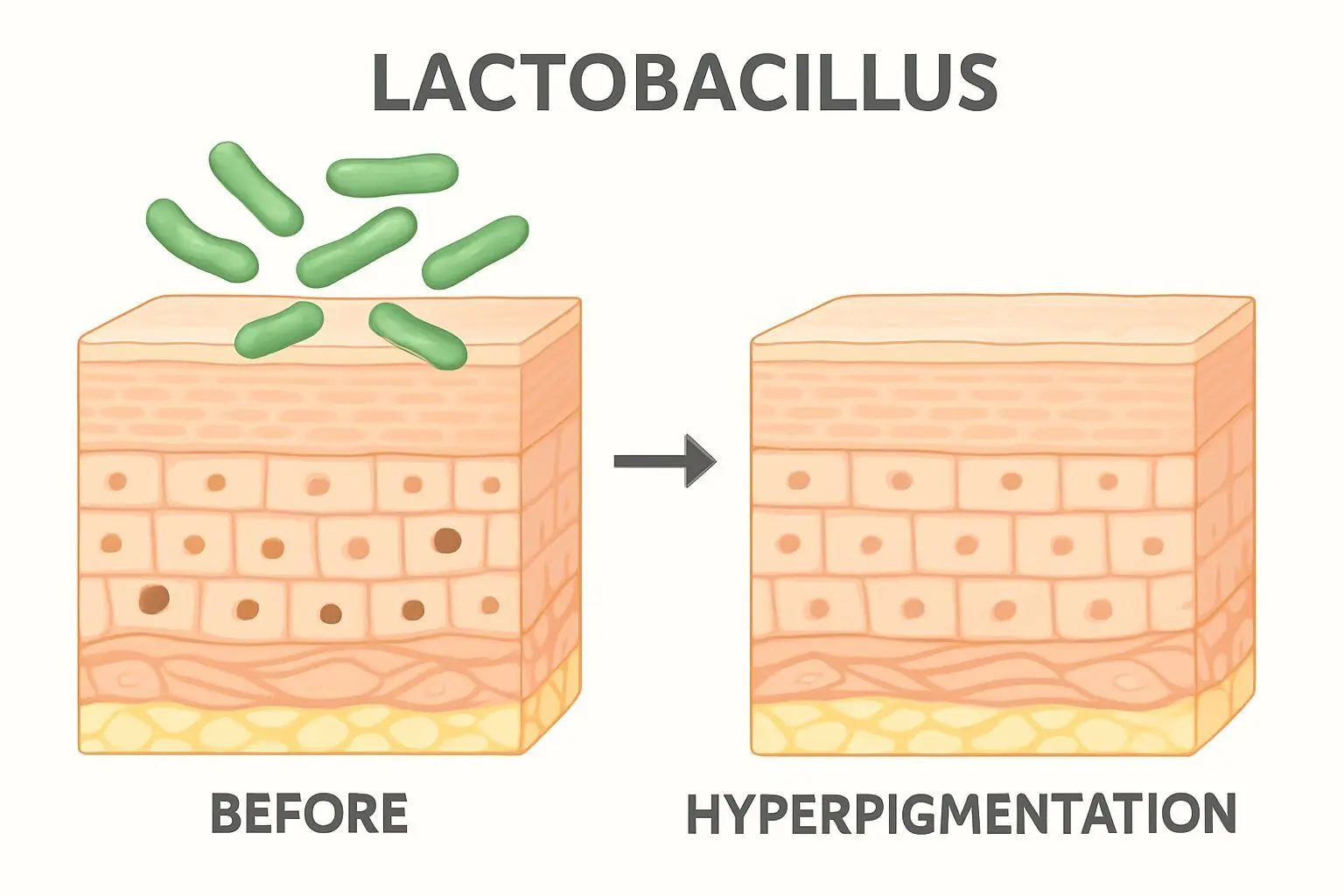 🔍 우유 속 락트산의 과학적 미백 원리