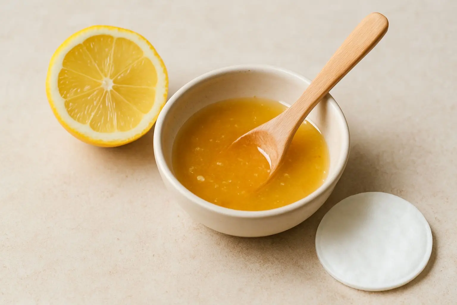 ✨ 레몬 꿀팩으로 건버섯 억제하기