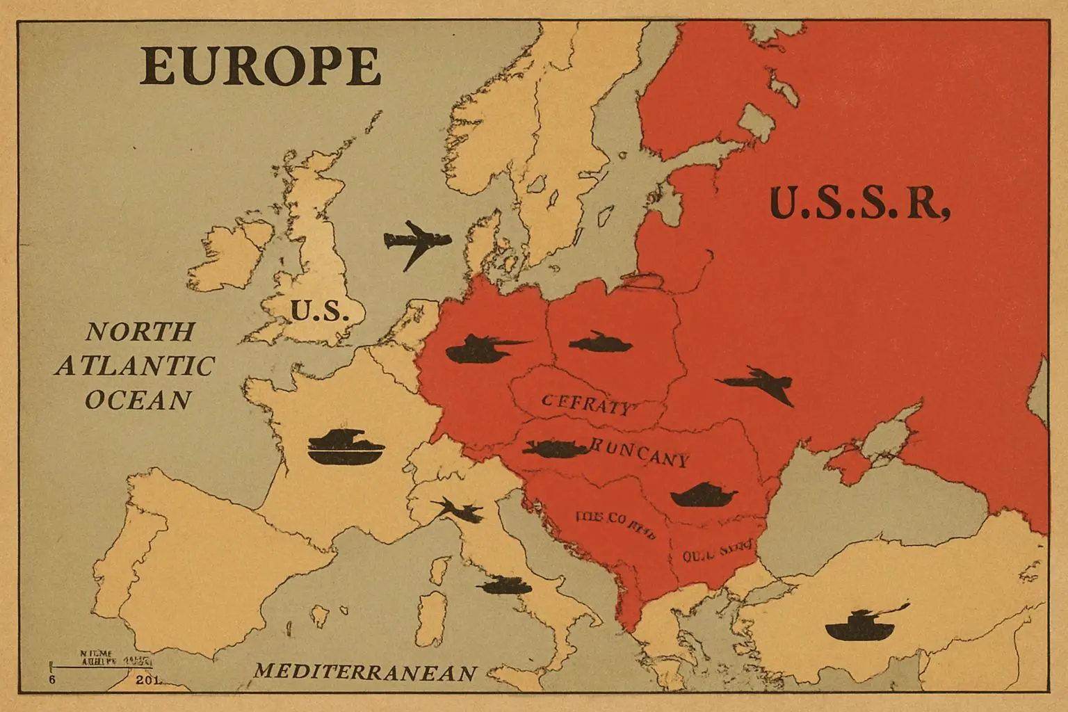 🔍 미국의 거대한 전략적 방어막: 소련과의 대결