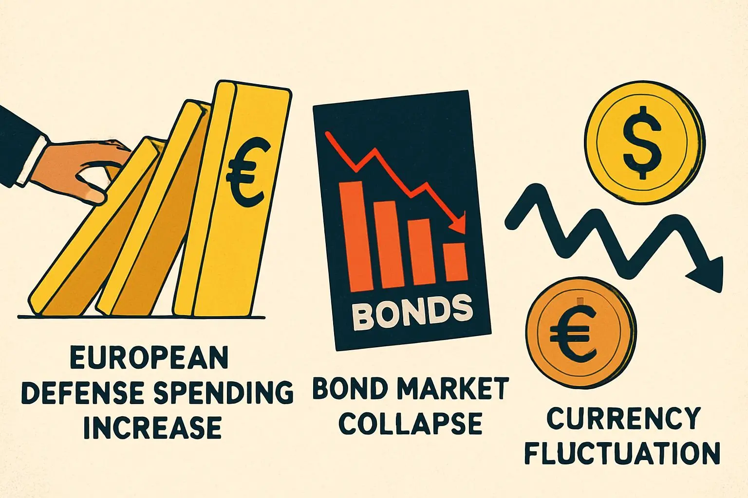 📈 경제적 파장: 국방비 증가와 글로벌 자본 이동